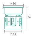 FK LED MODUL ENC. 700LM 3000K 38° 700MA 8.5W + DRIVER DIM