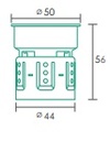 FK LED MODUL ENC. 700LM 3000K 38° 700MA 8.5W + DRIVER DIM