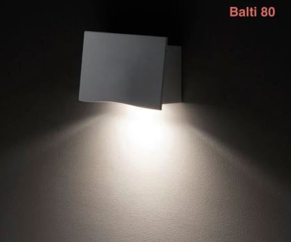 BALTI 80 LED 550LM 6.5W 3000K 110° NOIR