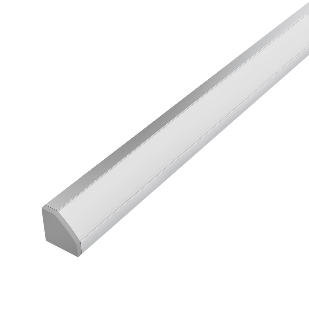 [4370020] TONGA (Alu/diffuseur opale, 18.5x18.5x2000)