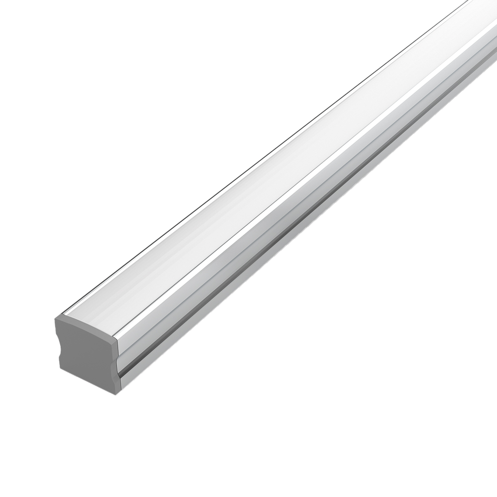 [4882020] LUNGO (Alu/diffuseur opale, 17.5x15x2000)