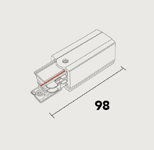 LINK CONNEXION ALIM TERRE DROITE 850 BLANC (copie)