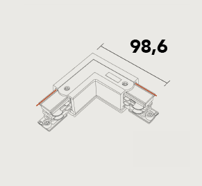 LINK ANGLE 90 CONDUCTEUR TERRE INT 850 BLANC (copie)