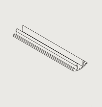 LINK CACHE PVC 1 MT. - BLANC (copie)