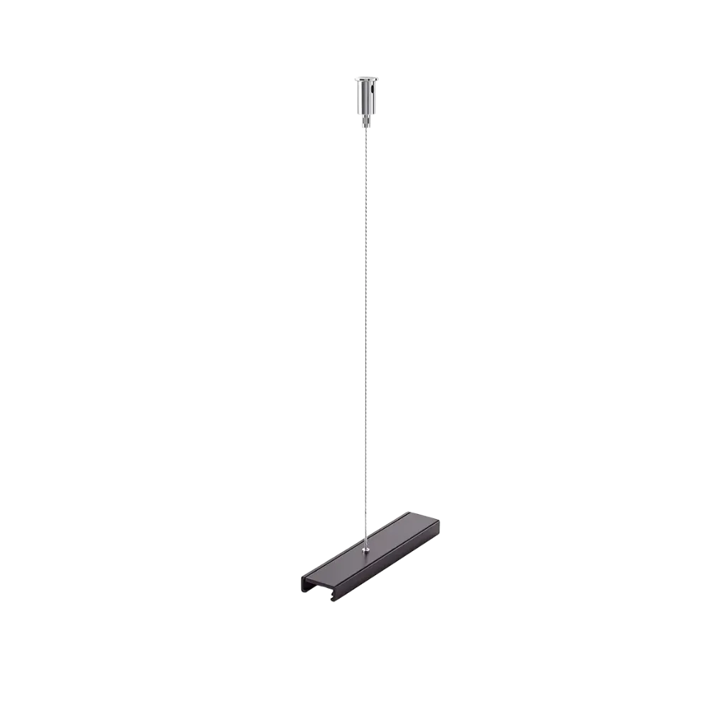 [6418320] TENO KIT SUSP MT.2 AVEC FIXATION AUTOM ENTRE RAIL (Noir)