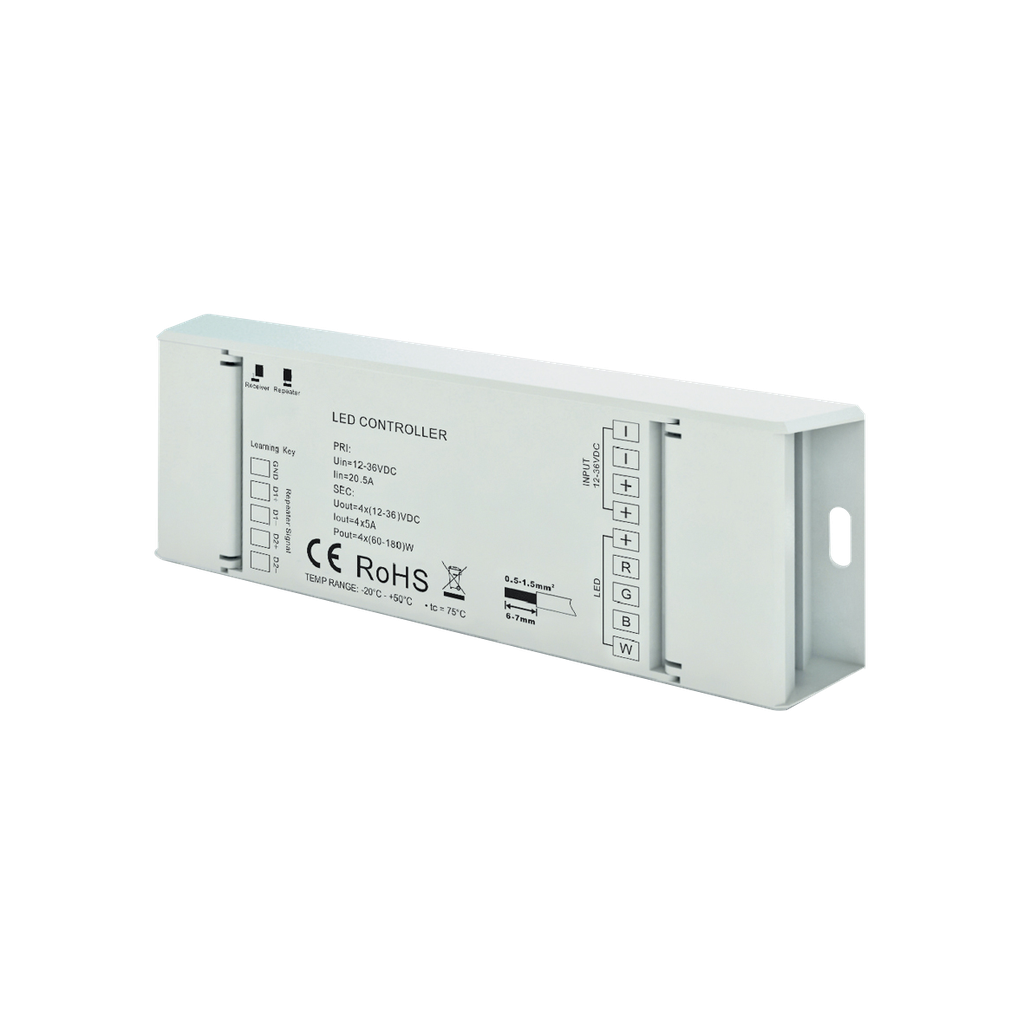 RECEPTEUR RF 12/24VDC 240/480W SYNCHRO (WAGO)