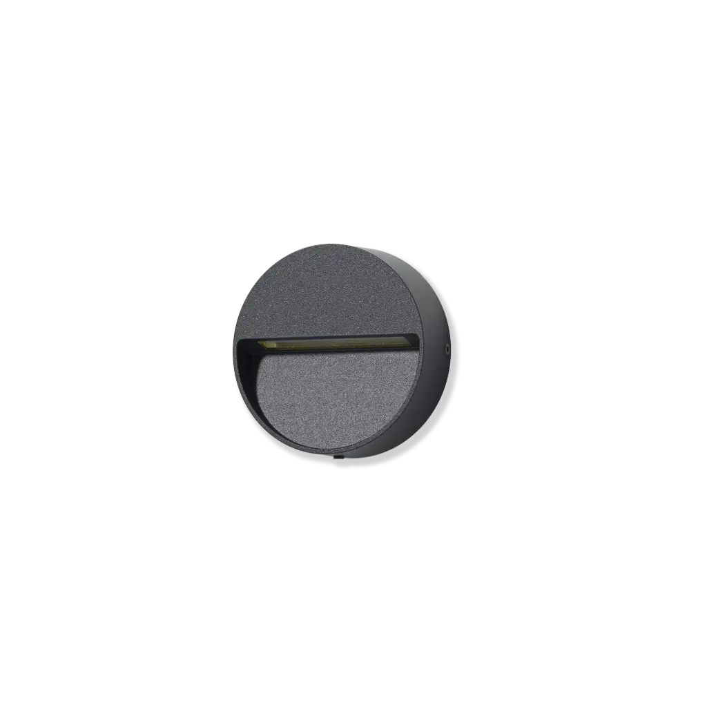 LIGNO (Anthracite, 6W, Rond)