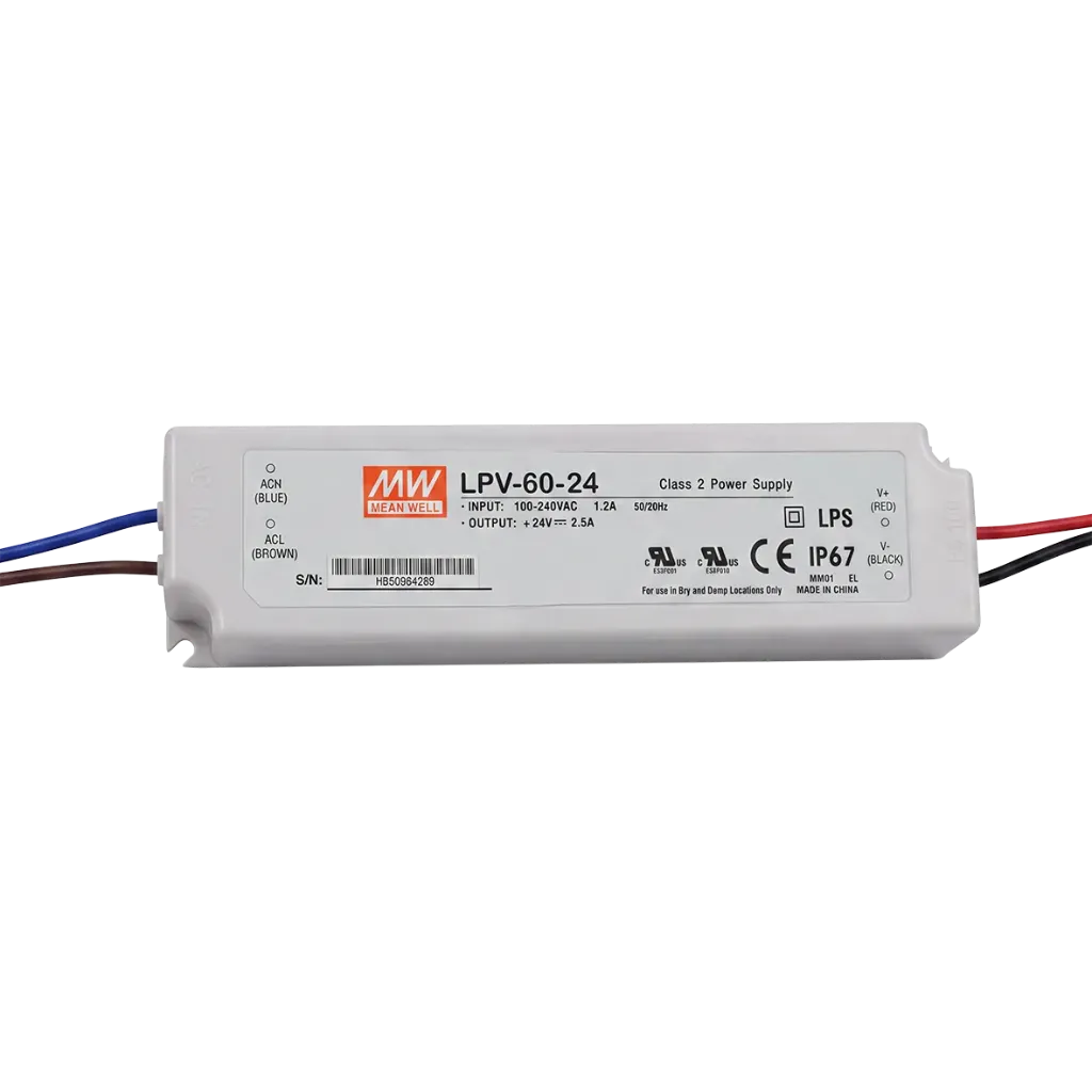 DRIVER 24VDC 60W IP67