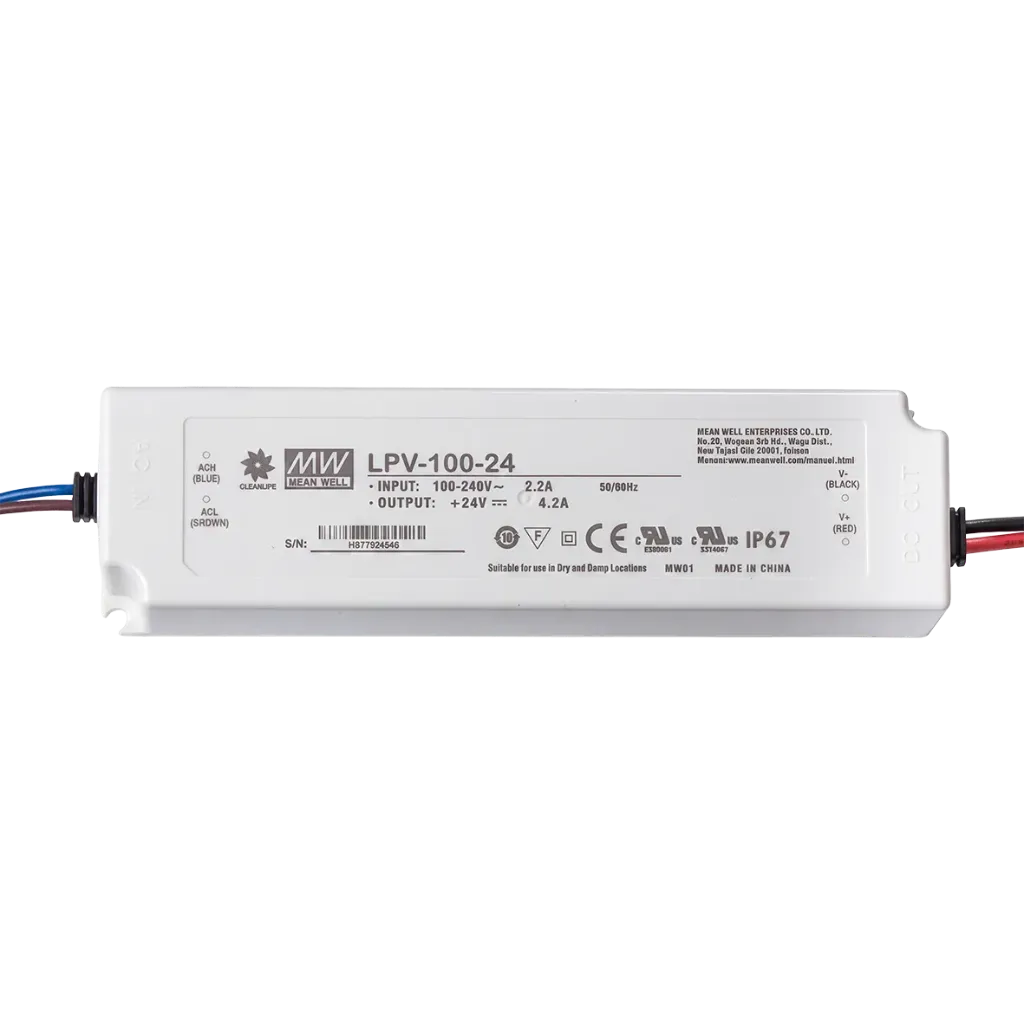 [600LPV10024] DRIVER 24VDC 100W IP67