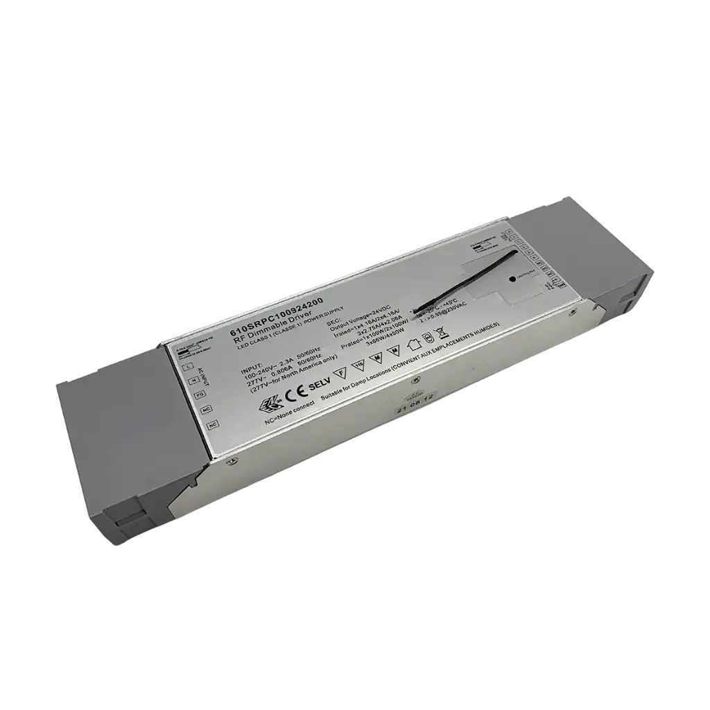 DRIVER 200W 24VDC BP PUSH +RF