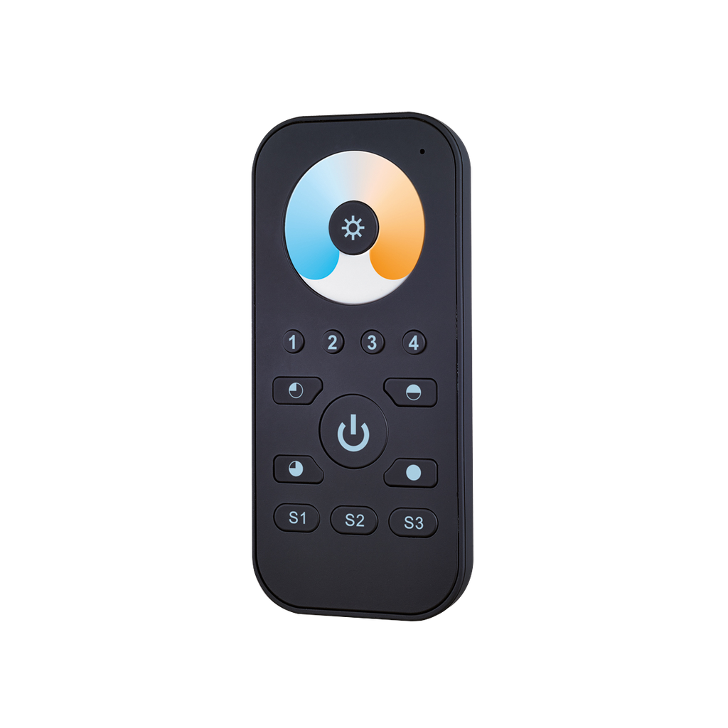 ZIGBEE CONTROLEUR CCT 4 ZONES NOIR (AAA NON-INCLUS)
