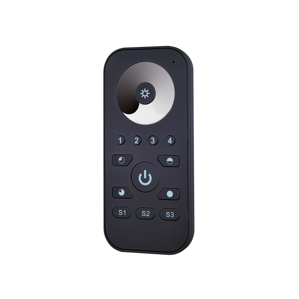 ZIGBEE CONTROLEUR MONO 4 ZONES NOIR (AAA NON-INCLUS)