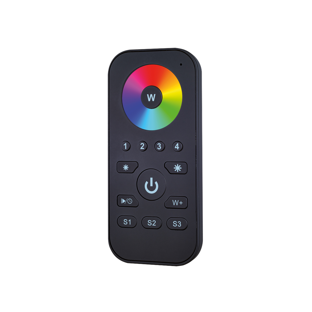 ZIGBEE CONTROLEUR RGB/RGB+W 4 ZONES NOIR (AAA NON-INCLUS)