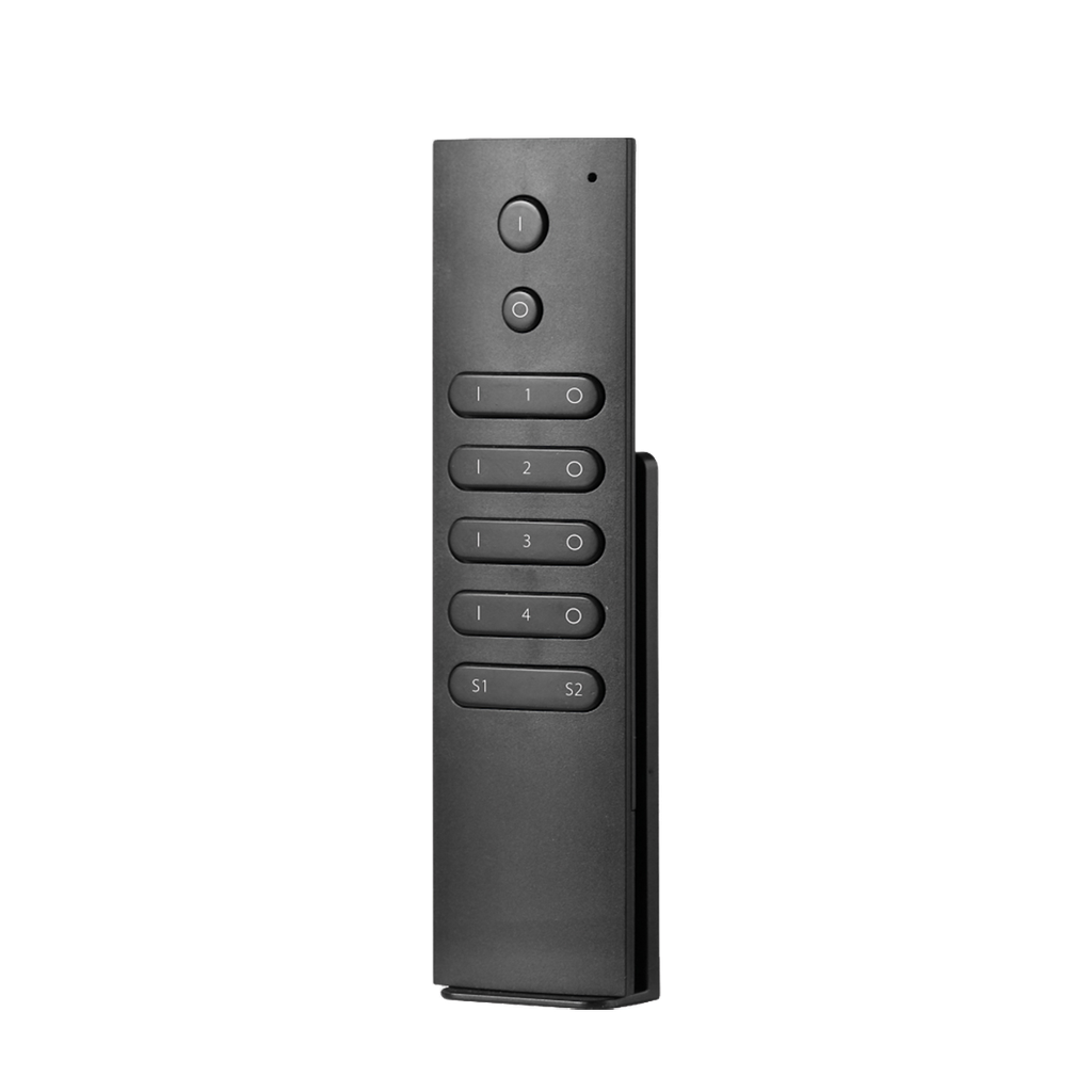 ZIGBEE CONTROLEUR MONO 4 ZONES NOIR (3VDC INCLUS)