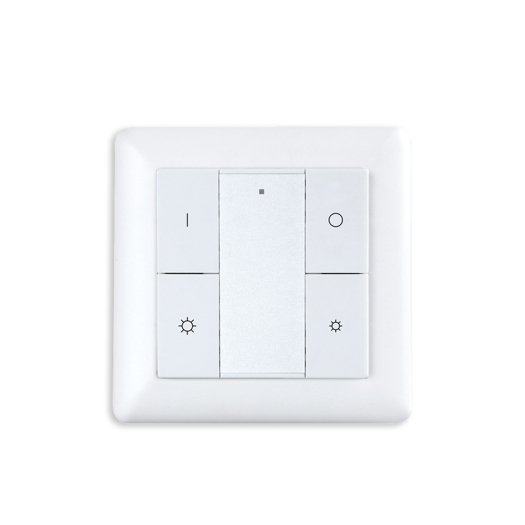 ZIGBEE CONTROLEUR MURAL MONO 2 ZONES BLANC (3VDC INCLUS)