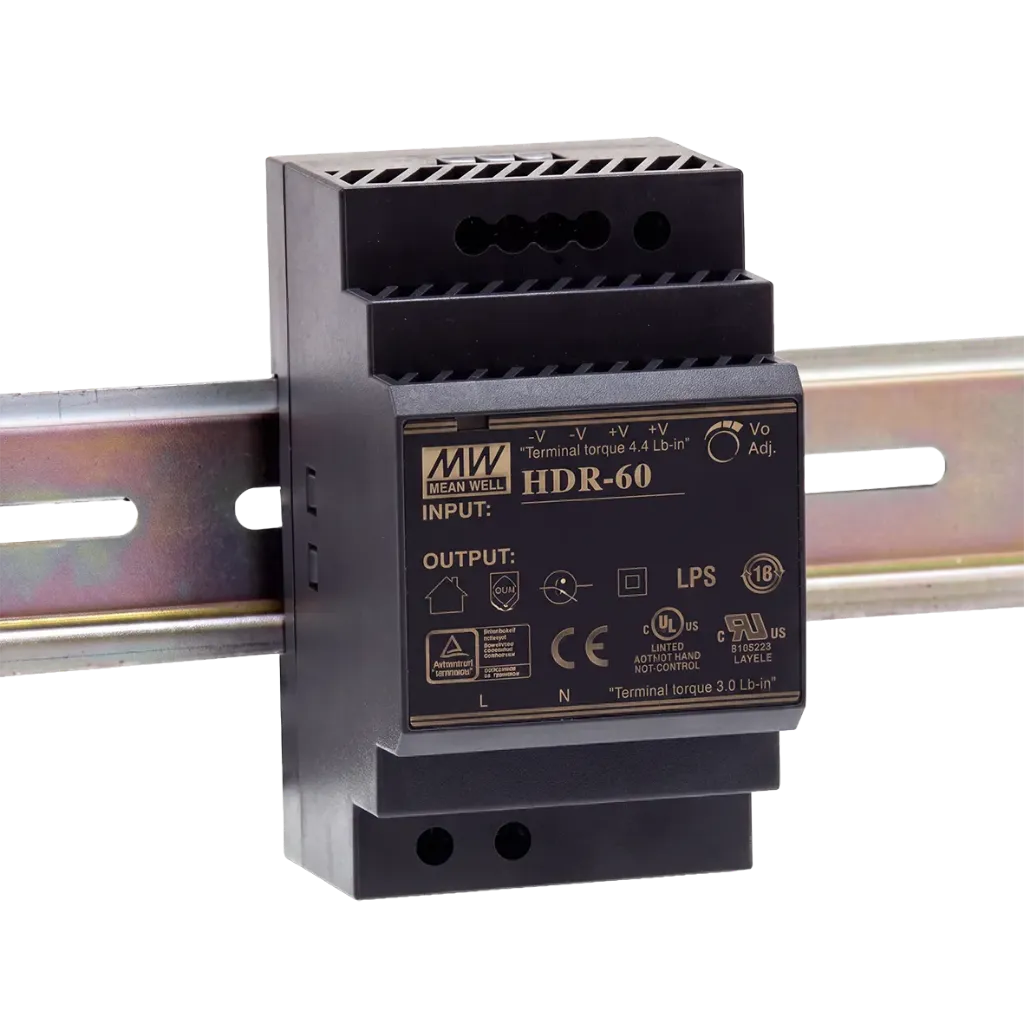 [600HDR6024] ALIMENTATION RAIL DIN 60W 24VDC