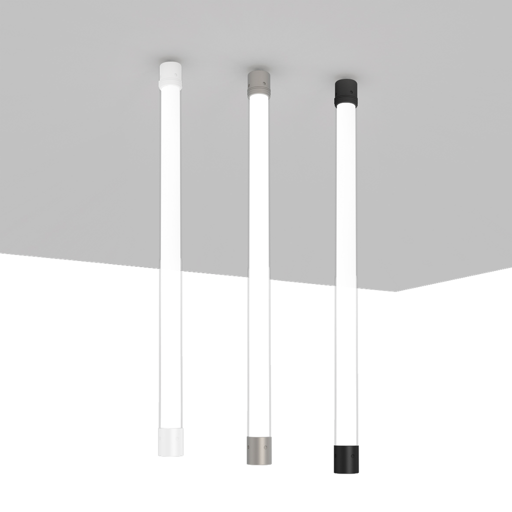 ACCESSOIRE POUR PLAFONNIER VERTICAL 200MM EN ALU