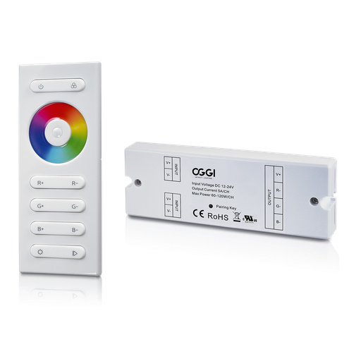 [6101001] KIT EMETTEUR - RECEPTEUR RGB ET RGB+B