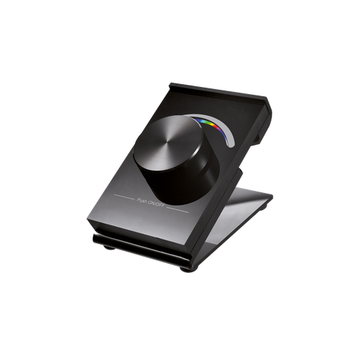 [610SR2836DRGB] CONTROLEUR RGB 1 ZONE A POSER NOIR RF