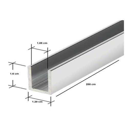[600NPRGB] PROFIL ALU 2M pour LAZER RGB