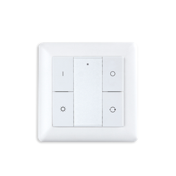 [ZG9001K4RGBW] ZIGBEE CONTROLEUR MURAL RGB-W 1 ZONE BLANC (3VDC INCLUS)