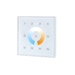 [ZG9001T4CCT] ZIGBEE CONTROLEUR MURAL CCT 4 ZONES BLANC (230VAC)